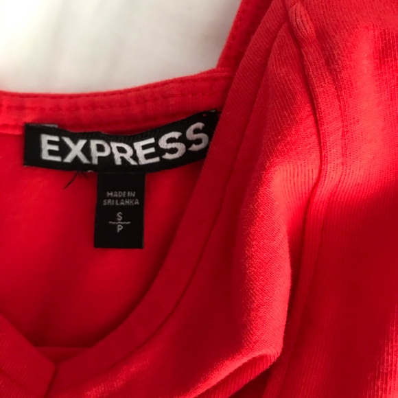 Express Red Dress - Picture 4 of 5